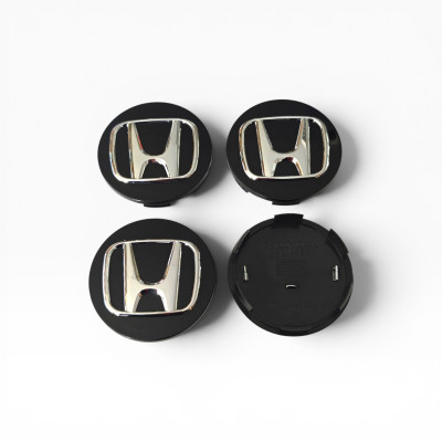 Ковпачки (заглушки) в диски чорні Honda 69\64мм, 44742-TS6-H00